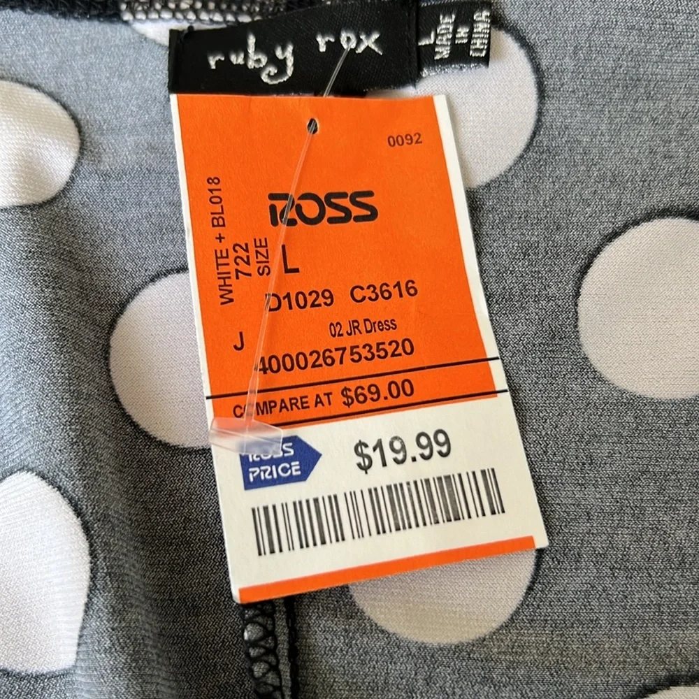 Woman’s Ruby Rox Dress Size L - Picture 3 of 5